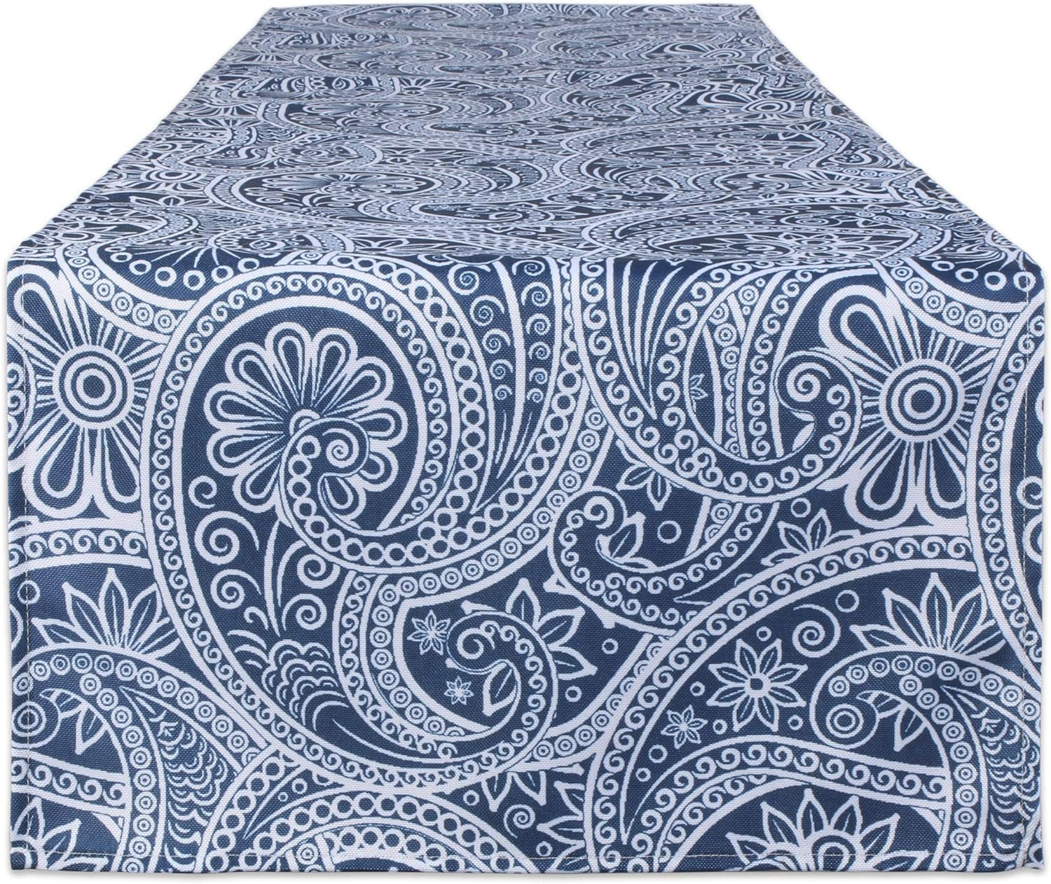 DII Outdoor Tabletop Collection, Stain Resistant & Waterproof, Napkin Set, Blue Paisley Lawn & Garden Patio Patio Furniture & Accessories