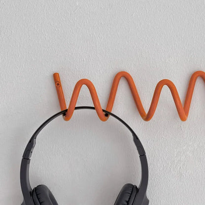 Wavy Coil Metal Wall Hook