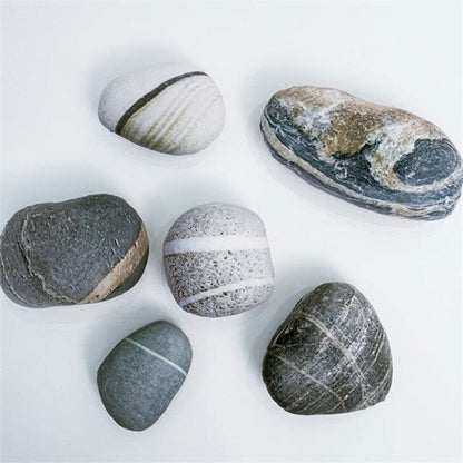 6pcs Pebble Stones Cushion Pillow