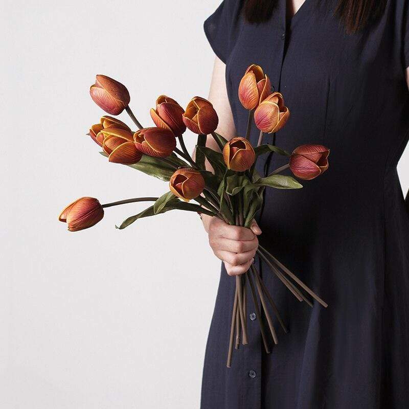 6pcs SilkTulips