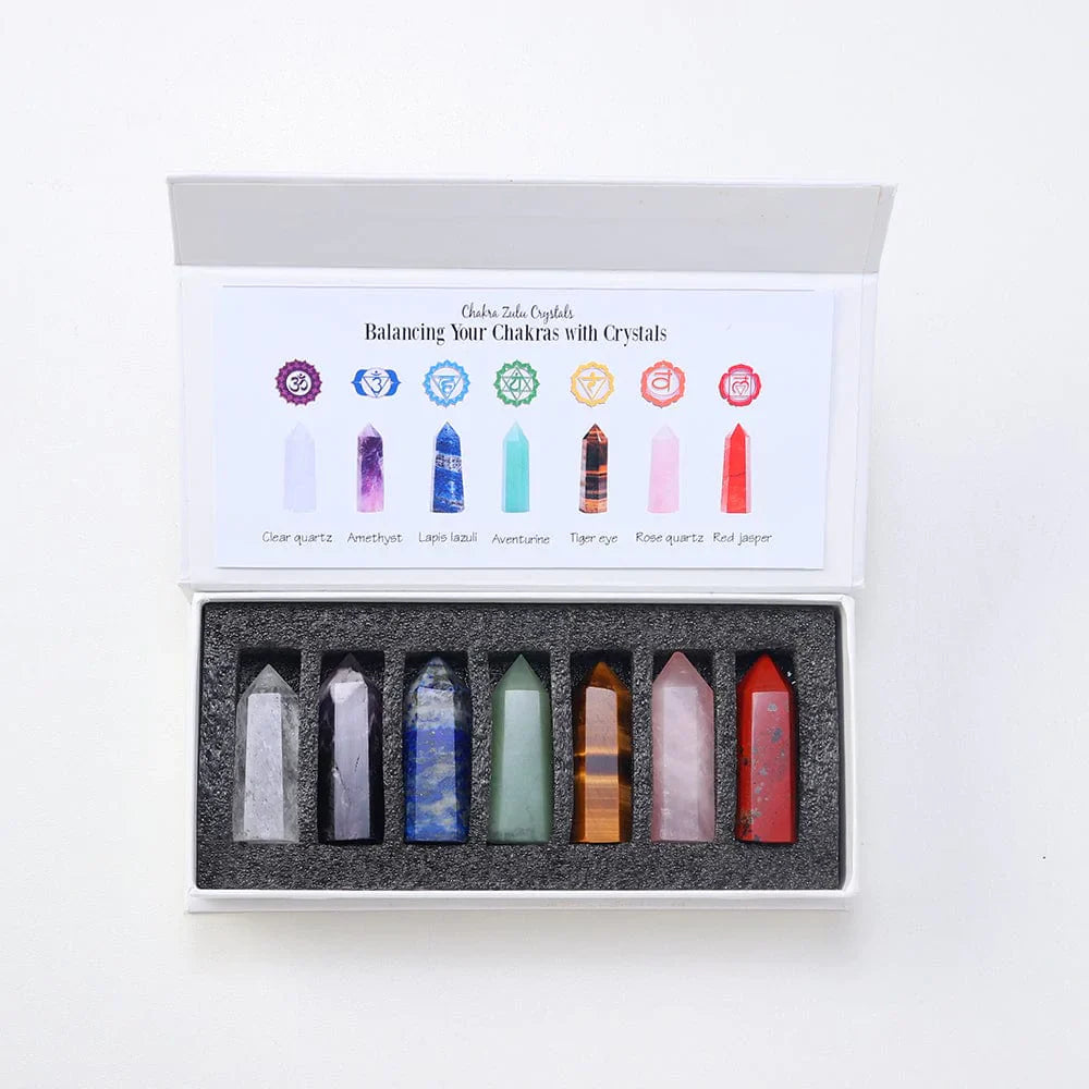 7 Chakra Stones Set Gitf