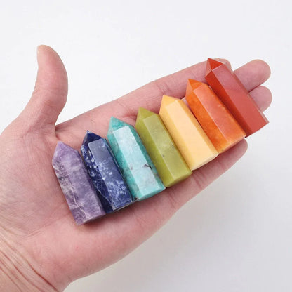 7 Chakra Stones Set Gitf