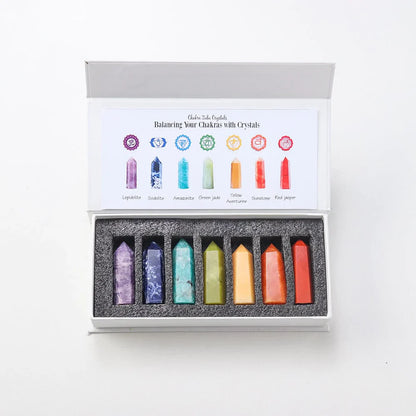 7 Chakra Stones Set Gitf