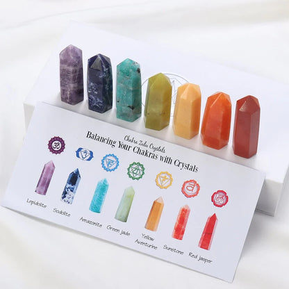 7 Chakra Stones Set Gitf