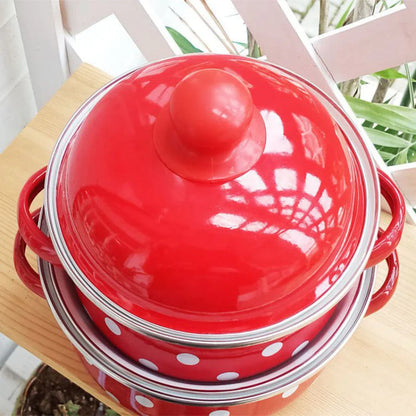 7'' Thicken Enamel Stew Pot