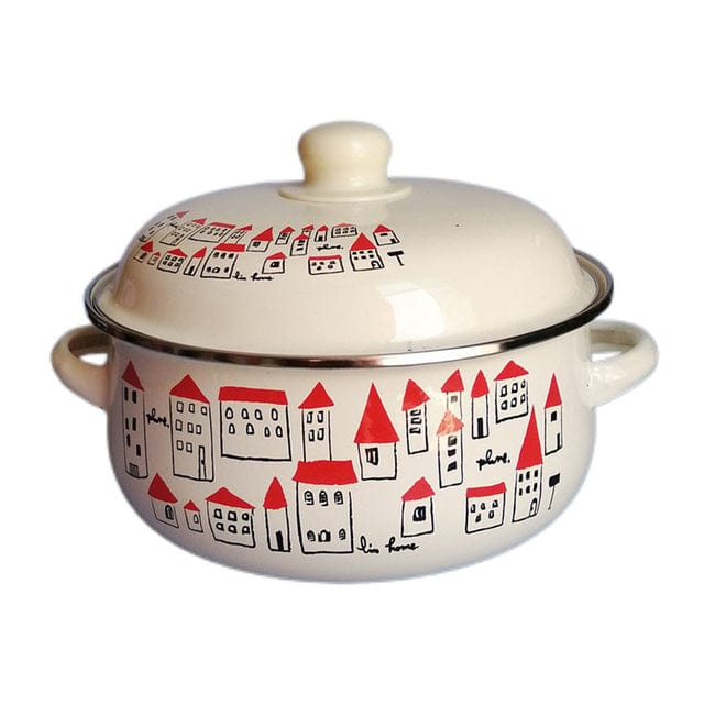 7'' Thicken Enamel Stew Pot