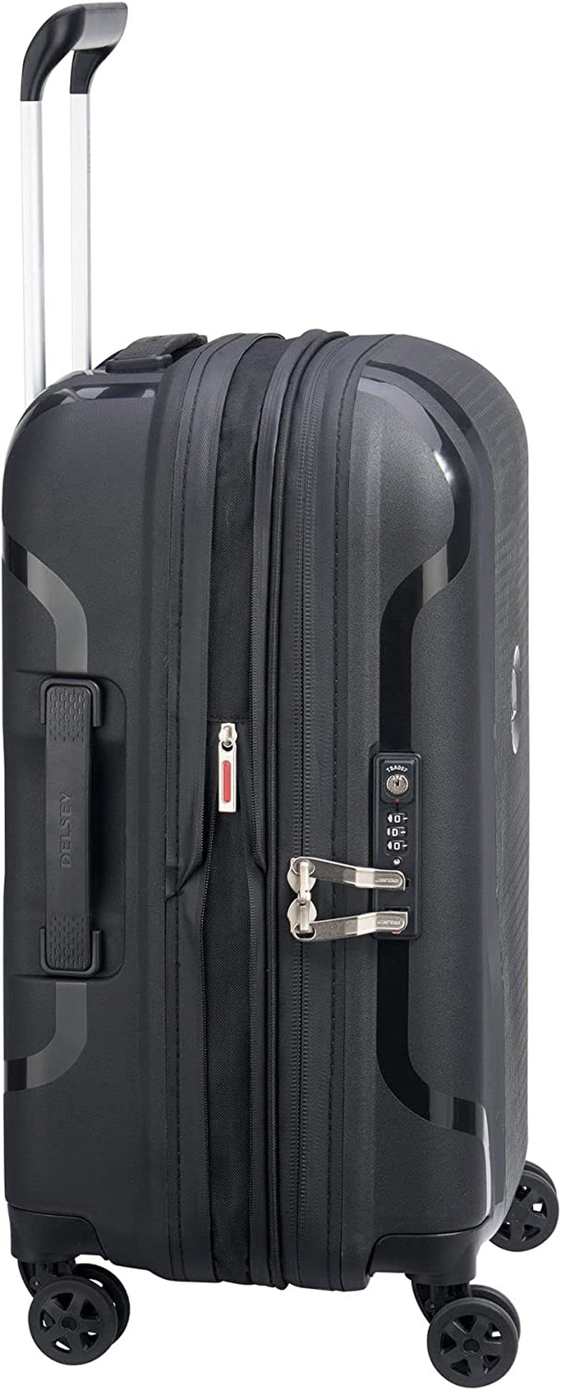 Delsey Unisex-Adult'S Suitcase, Black (Black), 58 Centimeters Clothing Luggage Luggage & Bags Luggage & Travel Gear Shoes & Jewelry Suitcases