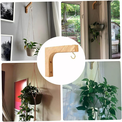 Natural Wood Hanging Bracket