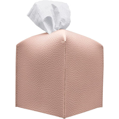 Leather Square Tissue Box