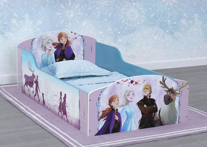 Wood Toddler Bed - Greenguard Gold Certified, Disney Frozen II Baby Products Furniture Infant & Toddler Beds Nursery Toddler Beds