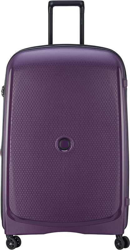 Delsey Adults-Unisex'S Suitcase, Purple, XL (83 Cm-123 L + 11 L) Clothing Luggage Luggage & Bags Luggage & Travel Gear Shoes & Jewelry Suitcases