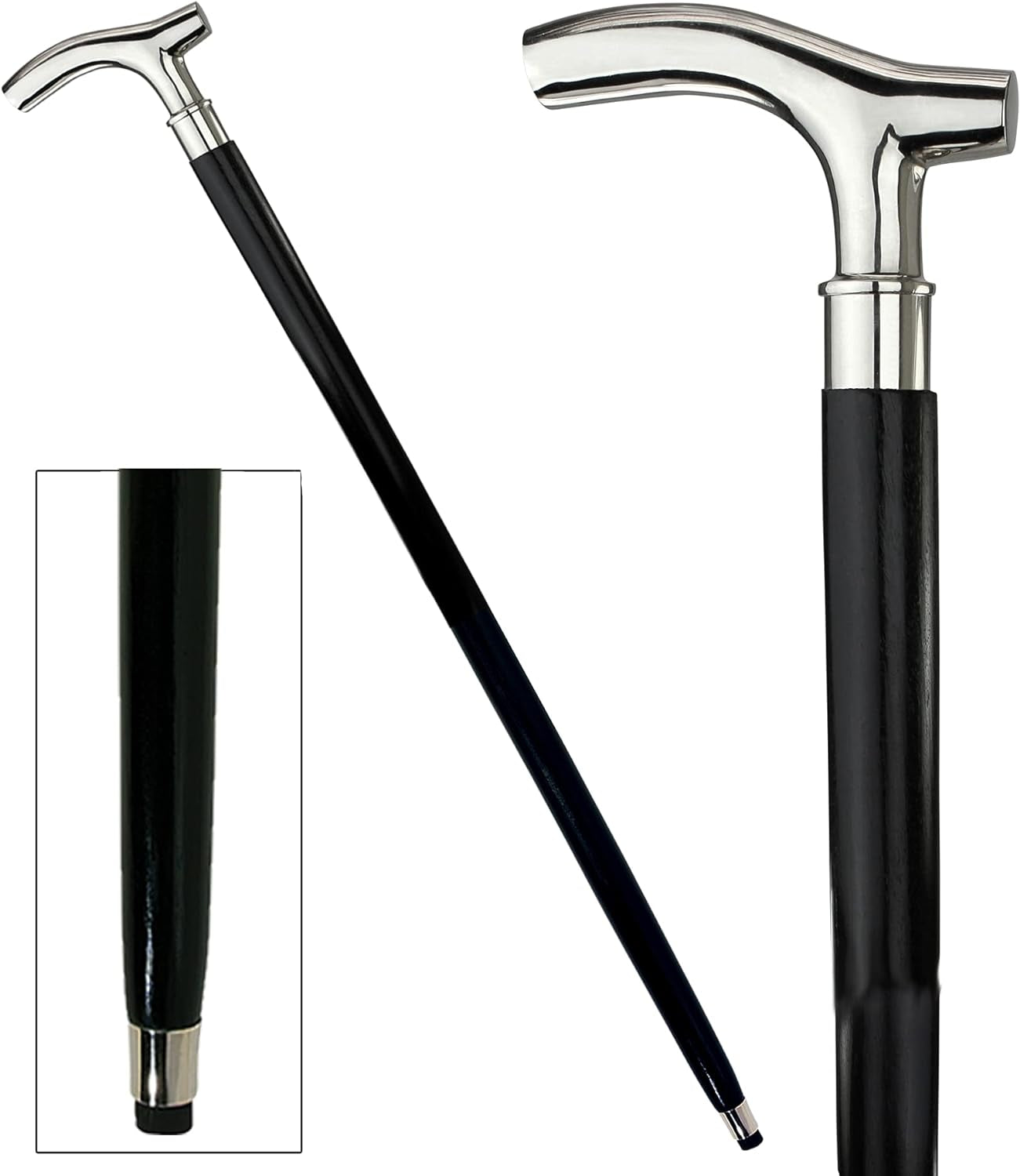 Design Toscano TV10548 Empress Collection: Jazz Age Solid Hardwood Walking Stick, Cherry Clothing Costumes & Accessories Props Shoes & Jewelry Walking Sticks & Canes