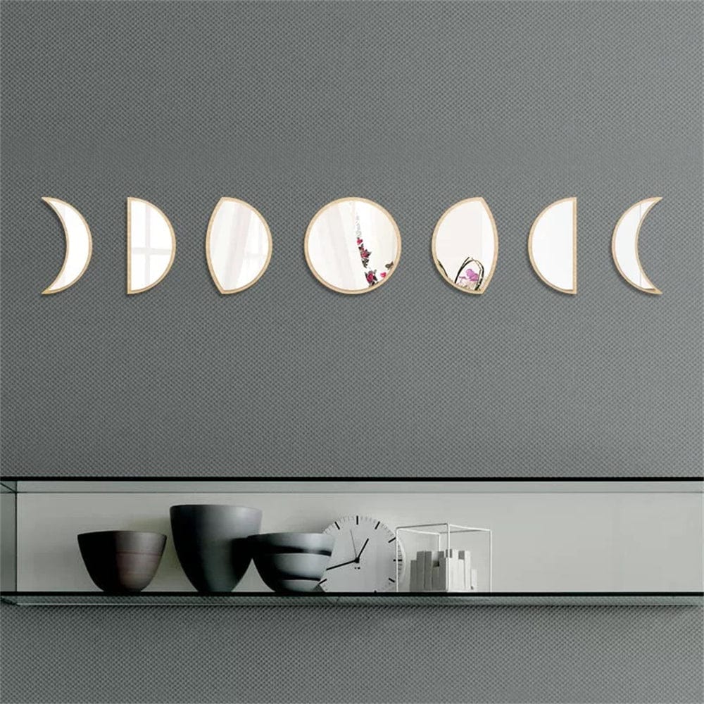 7 miroirs de phase de lune.