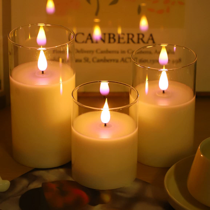 Glowing Light Candle (3 pcs)