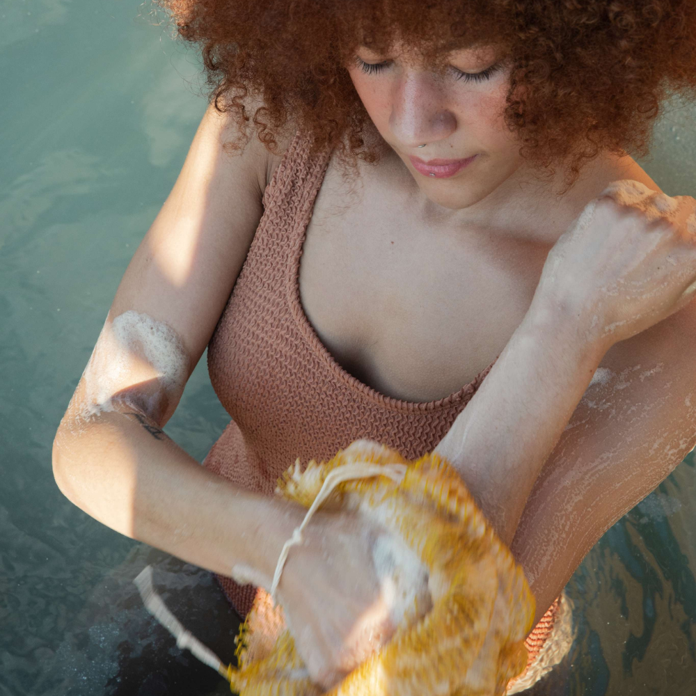 GlowWeave™ Afrikanisches Peelingnetz