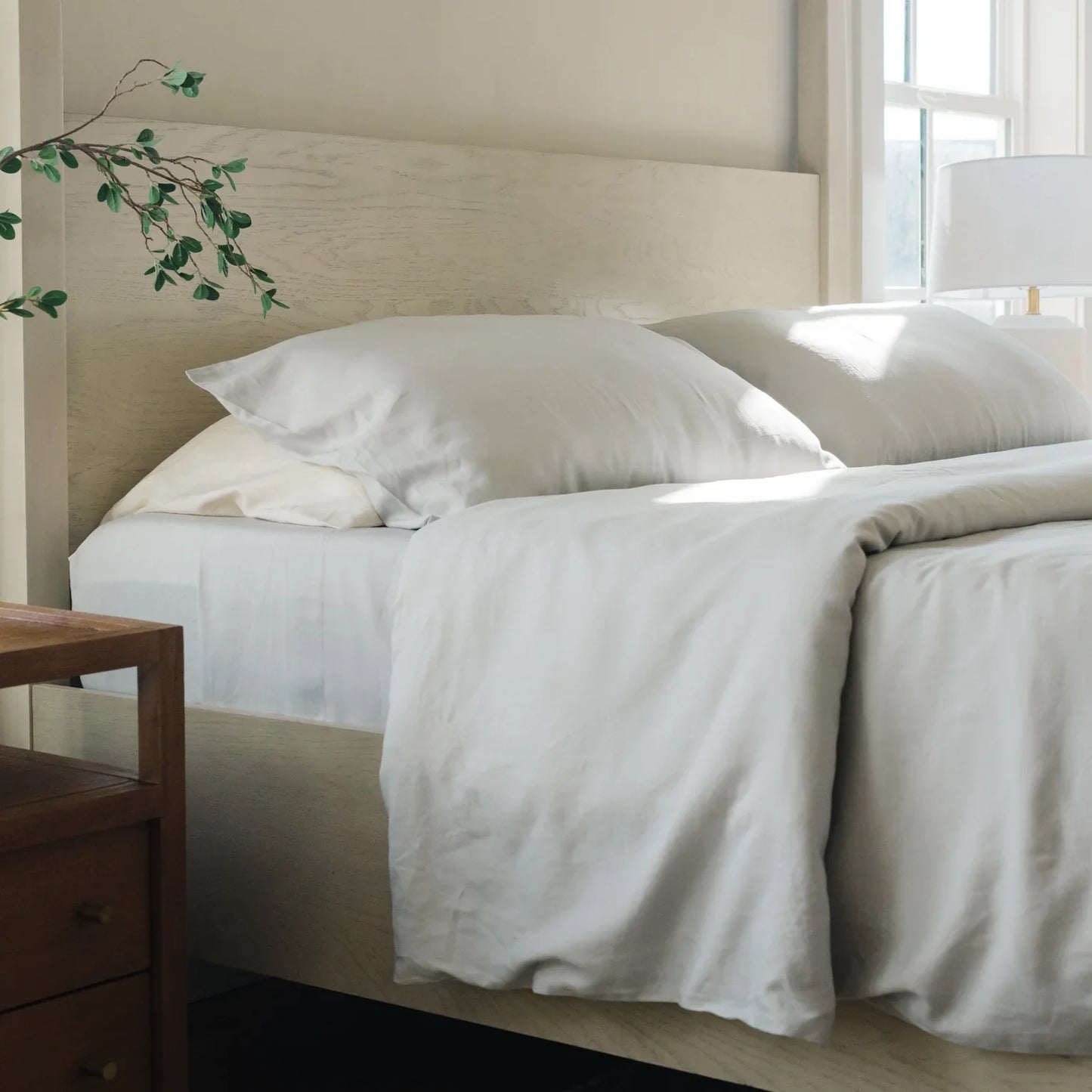 Linen Bamboo Pillow Shams