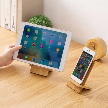 Bamboo Wood Phone Stand (BLACKLIST)