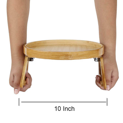 Sofa Arm Clip Wood Tray