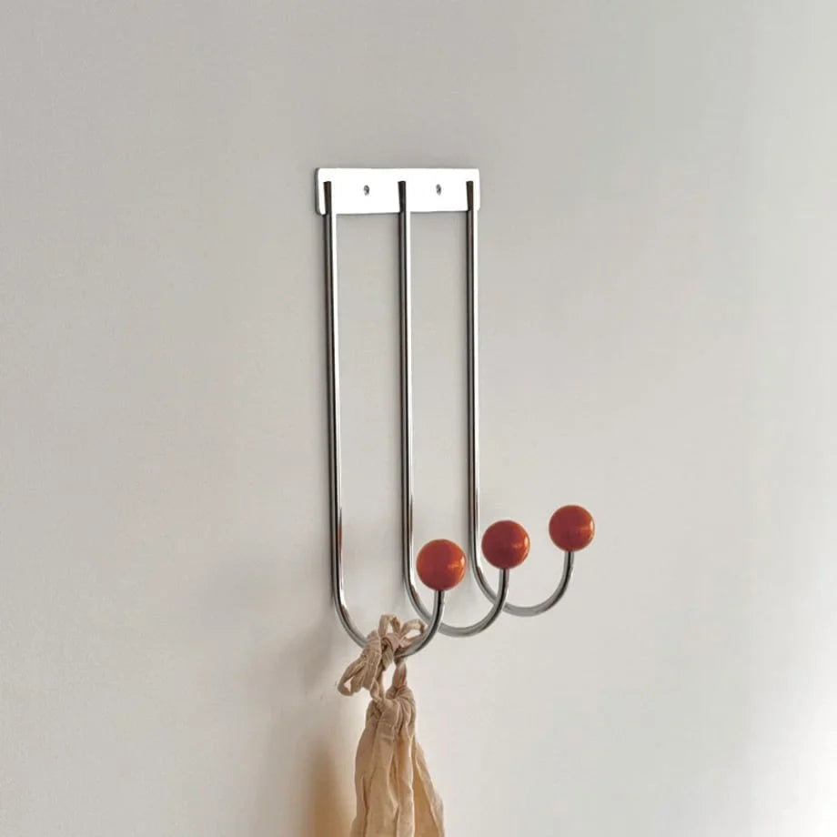 Smooth Color Block Metal Wall Hooks