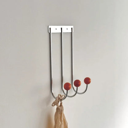 Smooth Color Block Metal Wall Hooks