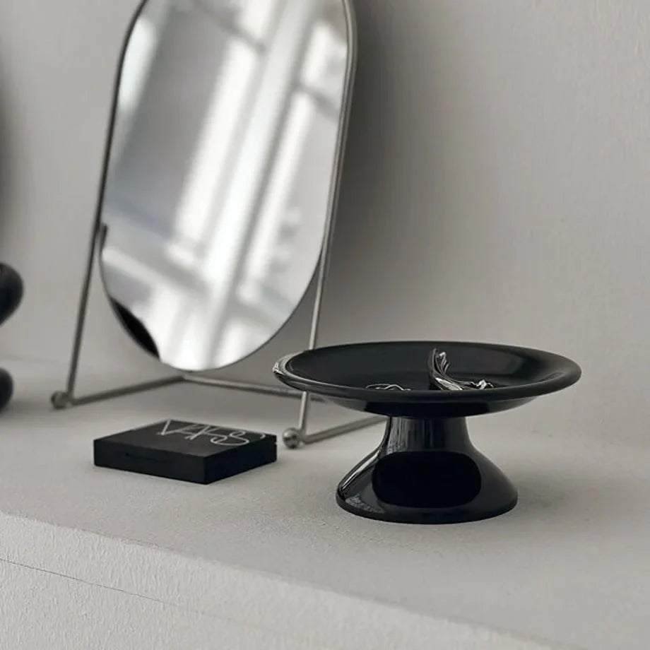 Smooth Melamine Pedestal Jewelry Organizer