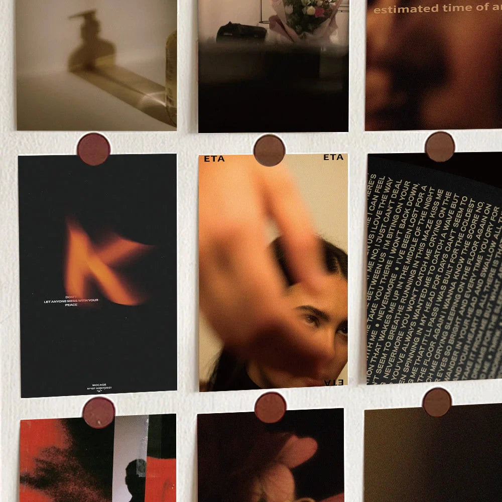 Moody Cinematic Wall Collage Kit