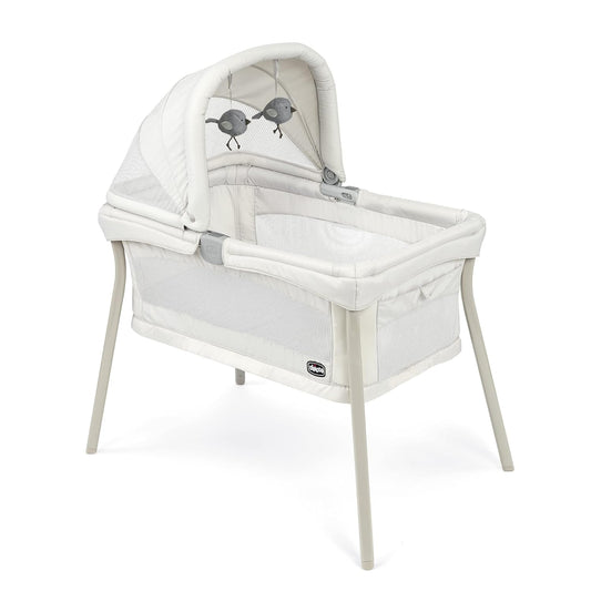 Chicco Lullago Nest Portable Bassinet - Dove | Beige Baby Products Bassinets Bedside Cribs Furniture Infant & Toddler Beds Nursery