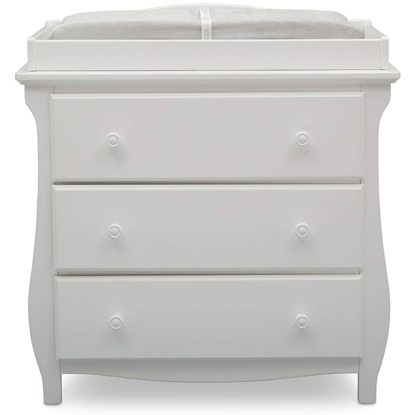 Lancaster 3 Drawer Dresser with Changing Top, Greenguard Gold Certified, Bianca White Baby Products Changing & Dressing Chests & Dressers Furniture Nursery