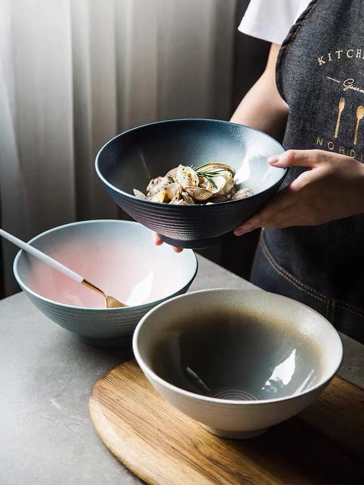 8'' Ceramic Ramen Bowls