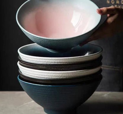 8'' Ceramic Ramen Bowls