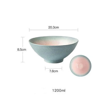 8'' Ceramic Ramen Bowls