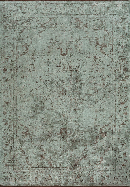 Ivy Dark Brown - River Green Rug