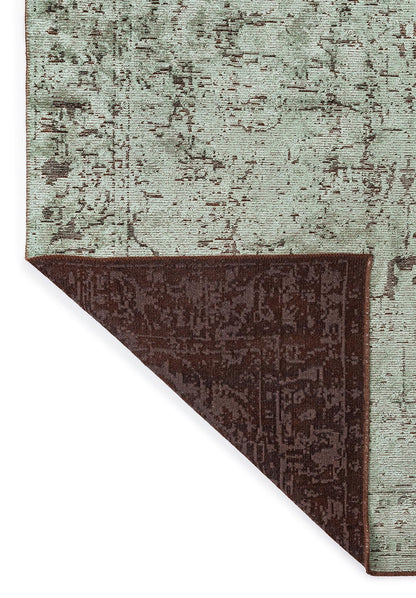 Ivy Dark Brown - River Green Rug