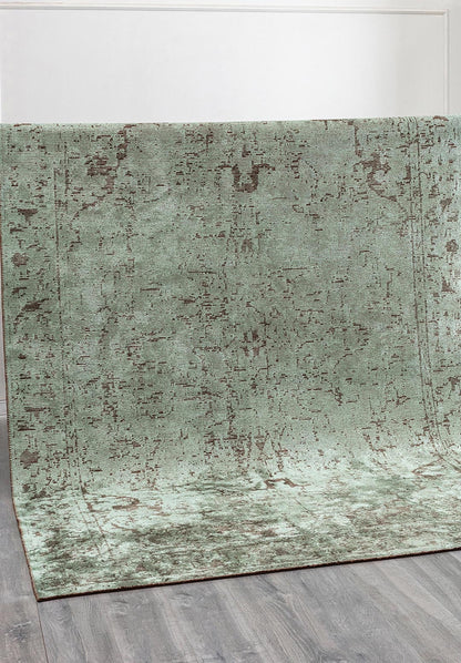 Ivy Dark Brown - River Green Rug