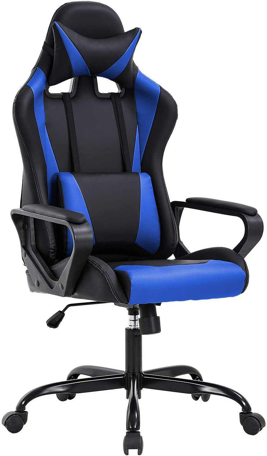 Bestoffice Office Chair Gaming Chair Desk Chair Ergonomic Racing Style Executive Chair with Lumbar Support Adjustable Stool Swivel Rolling Computer Chair for Women,Man Furniture Game & Recreation Room Furniture Gaming Chairs Home & Kitchen Video Game Chairs