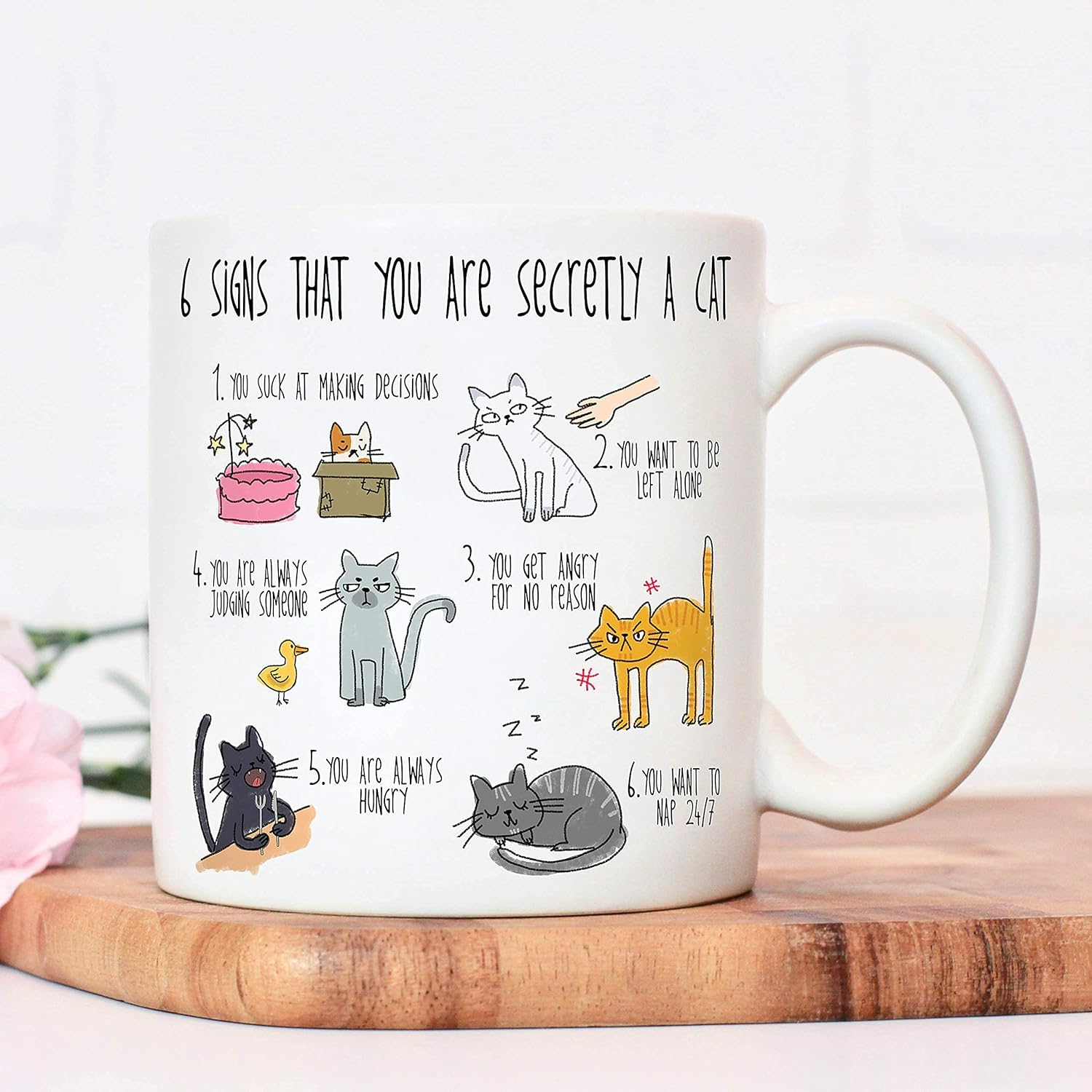 6 Signs That You Are Secretly A Cat Mug