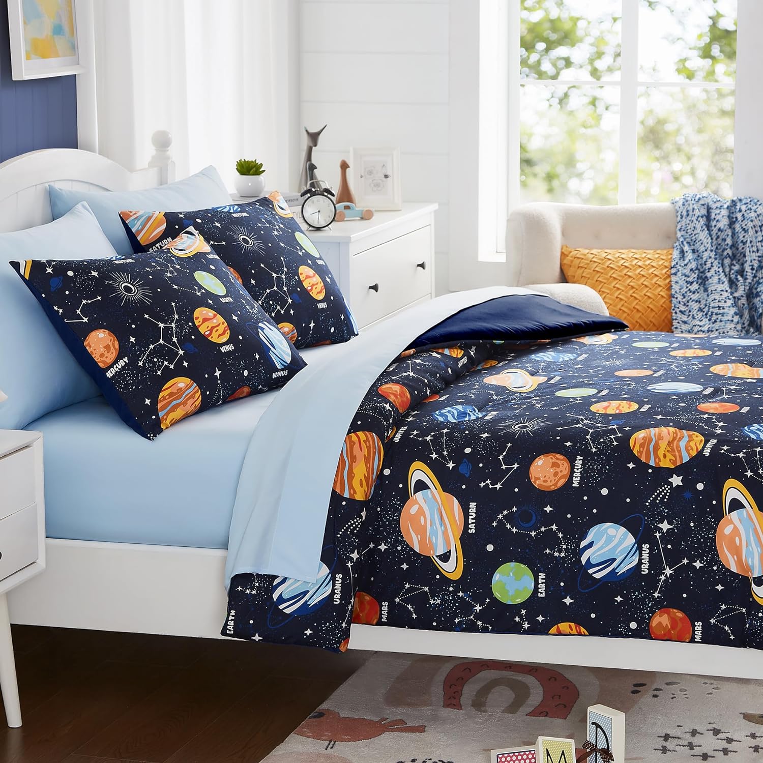 Planets and Constellations Full Bedding Set