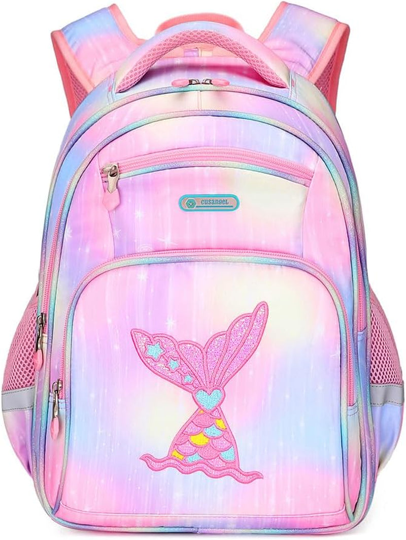 Kids Backpack for Girls Preschool Elementary Kindergarten School Bag 15.6″ Multifunctional Cute Large Capacity Backpacks Clothing Kids' Backpacks Luggage & Travel Gear Shoes & Jewelry