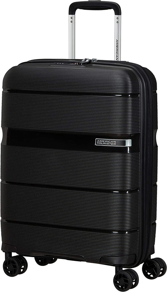 AMERICAN TOURISTER Unisex_Adult Luggage Suitcase, Black (Vivid Black), S (55 Cm-34 L) Carry-Ons Clothing Luggage Luggage & Bags Luggage & Travel Gear Shoes & Jewelry Suitcases