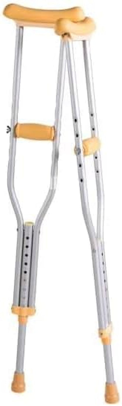 Aluminum Underarm Crutches (Youth) Walking Axillary Crutch (10 Pairs) Canes Crutches Crutches & Accessories Health & Household Medical Supplies & Equipment Mobility & Daily Living Aids Mobility Aids & Equipment