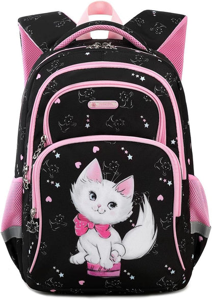 Kids Backpack for Girls Preschool Elementary Kindergarten School Bag 15.6″ Multifunctional Cute Large Capacity Backpacks Clothing Kids' Backpacks Luggage & Travel Gear Shoes & Jewelry