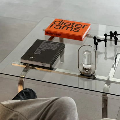 Minimalist Arch Metal Portable Table Lamp