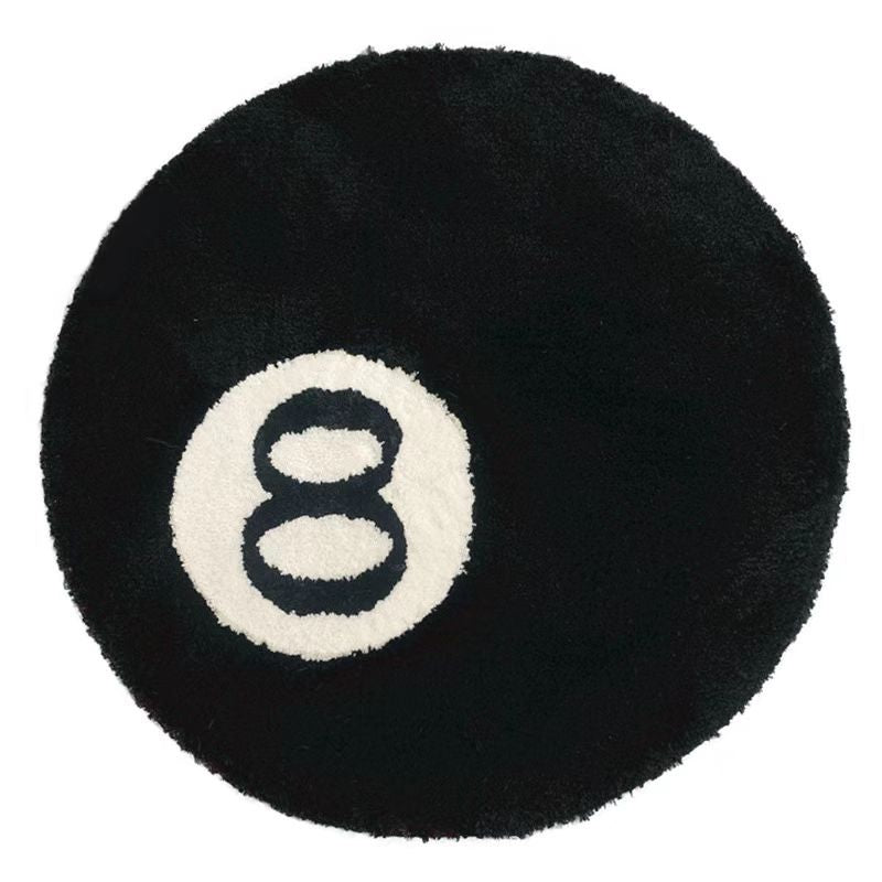 The 8 Ball Accent Rug accent rug round rug