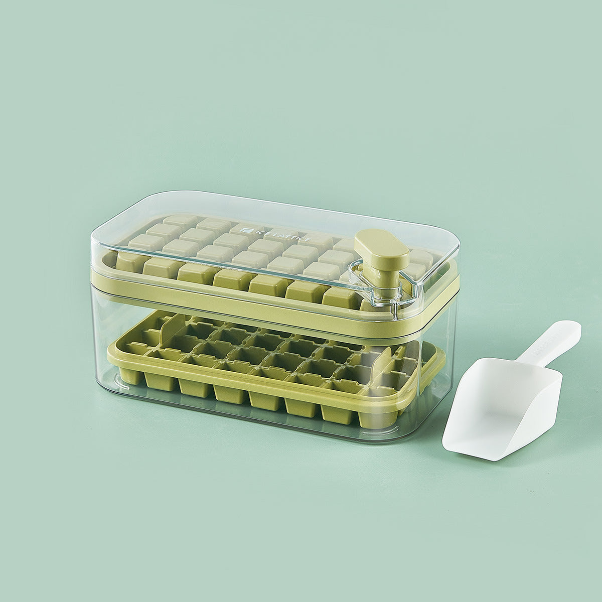 32 Grid Silicone Ice Cube Tray