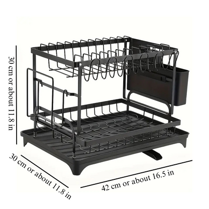 Double Layer Dish Rack