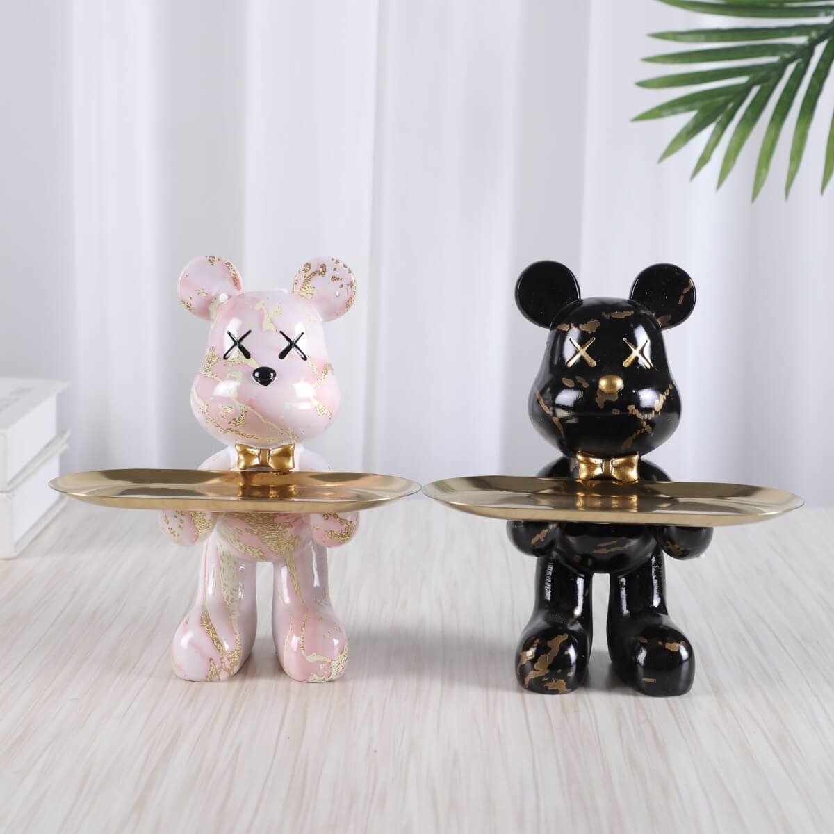 Graffiti Art Bear Figurine