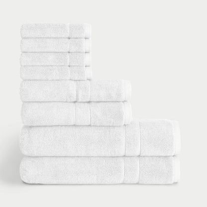 Ensemble de serviettes de bain en peluche haut de gamme