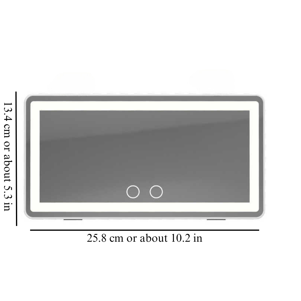 Glow Car Vanity Mirror