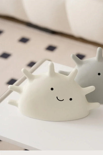 Matte Ceramic Smiling Sun Jewelry Organizer