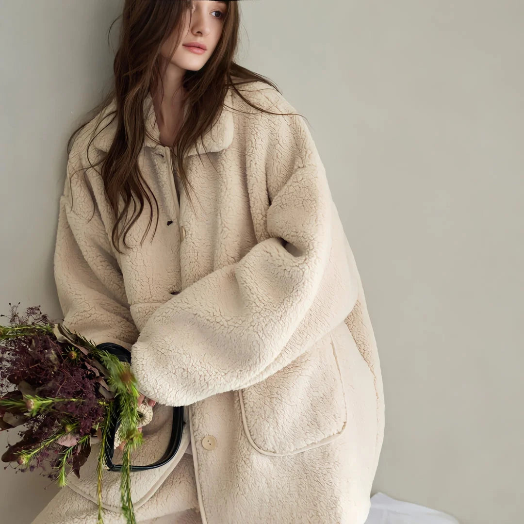 Plush Sherpa Fleece Pajama Set
